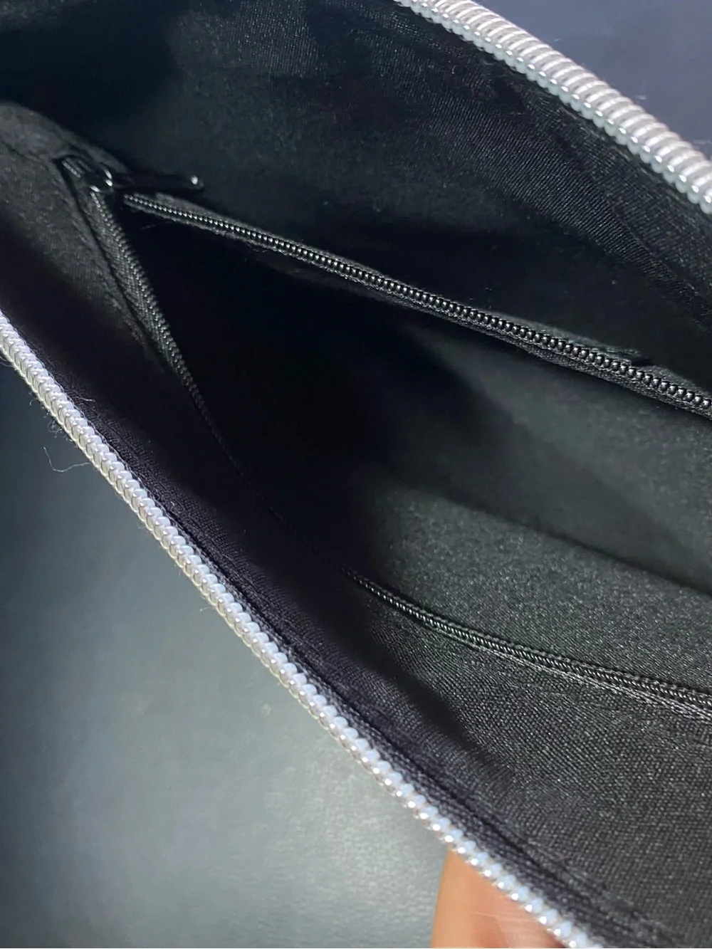 Atmosphere Trouble Maker Black Leatherette Clutch Bag